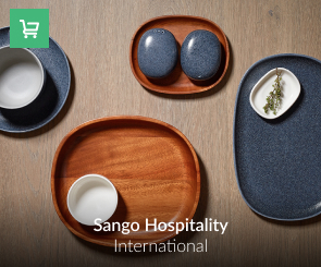 Sango Hospitality Stylish products for hospitality establishments to high volume catering businesses for whom quality, durability, functionality and first class design are essential factor.