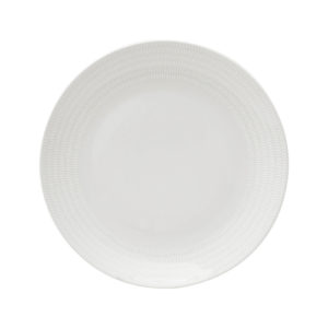 Coupe Dinner Plate White Grain
