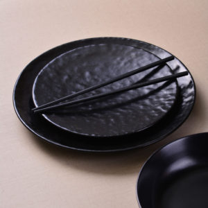 Dinner Plate Black Slate